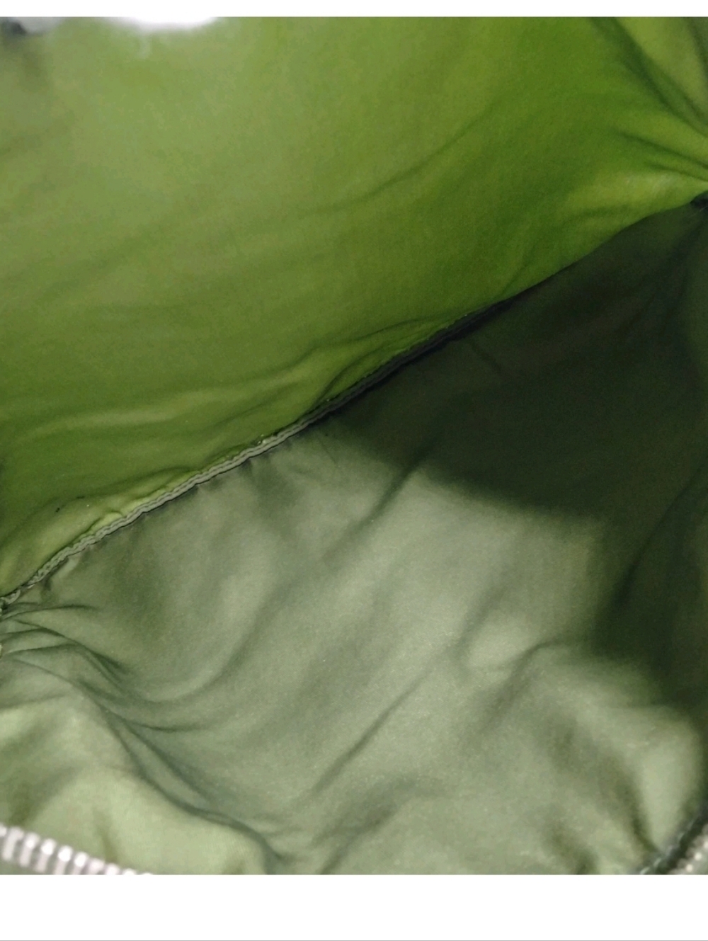 Prada Olive Green Nylon Crossbody Bag - Picture 8 of 8